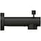 Grohe Brass Tub Spout in Matte Black 133662431 - alternate 2