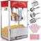 Vevor Popcorn Popper Machine Countertop Popcorn Maker 850W 8 Oz 48 Cups Black NP08001SE - alternate 1