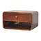 Homeroots 10" Brown Solid Wood One Drawer Nightstand 653815 - alternate 8