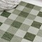 Jonathan Y Darcy Traditional Geometric Bold Gingham Green/Cream 2 ft. x 8 ft. Indoor/Outdoor Runner Rug TSN201E-28 - alternate 4