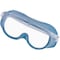 Prosource Safety Goggles, Neutral, 6 in W x 2-3/4 in H x 2-1/4 in D Lens, No Coating Lens, PVC Lens, Vent Frame TGE-SG01 - alternate 2