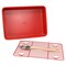 Martha Stewart 3 Piece Carbon Steel Bakeware Set in Red and Plaid 140240.03 - alternate 1