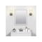Zenna Home Bathroom Mirror 25" H X 20" W Matte White M2025WW - alternate 5
