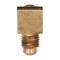 Auveco Brass Sae 45 Degree Flare Male Adapter Elbow 1/4in Tube Size 1/4in Npt Threads, 5PK 231 - alternate 2