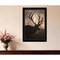 Homeroots Elk Sunrise Black Framed Print Wall Art 530013 - alternate 3
