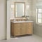 James Martin Vanities Lorelai 48" Sgl Vanity, Light Natural Oak, w/3 CM Siberian Silestone Top w/FreePower Wireless Charger 424-V48-LNO-FSFR - alternate 2
