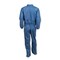 Kleenguard A20 Coveralls, MICROFORCE Barrier SMS Fabric, Zip Front, Elastic Wrists/Ankles, X-Large, Blue, 24PK KCC 58504 - alternate 5