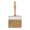 Wooster 5-1/2" Flat Sash Firm, Polyester Bristle, Paint Brush, Threaded Hardwood Handle F5119-5 1/2 - alternate 2