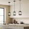 Jonathan Y Marelle 6.5" 1-Light Farmhouse Industrial Iron Filigree Caged Jar LED Pendant, Oil Rubbed Bronz, 3PK JYL7909B-SET3 - alternate 6