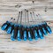Neiko Magnetic Screwdriver Set, 10 Piece, Slotted Head Tip with Non-Slip Cushioned Handle Grips 01378A - alternate 2
