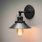 Gatco Modern Farmhouse Metal Single Sconce, Matte Black 1712 - alternate 2