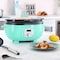 Megachef 6.9 Quart Oval Electric Slow Cooker in Turquoise with Black Pot MCSC-OV650T - alternate 3