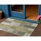 Homeroots 3' X 5' Brown Gold And Taupe Striped Washable Indoor Outdoor Area Rug 581683 - alternate 1