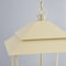 Hudson Valley Lighting Natick 4 Light Lantern 18 In. Aged Brass/Off white 5127-AGB/SSD - alternate 3