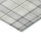 Homeroots 3' X 5' Silver And Gray Plaid Washable Indoor Outdoor Area Rug 601368 - alternate 5