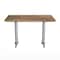 Flash Furniture Commercial All-Weather 48x30 Natural HPL Tabletop with Silver T Bases ST-REC3048-NAT-T0522S-GG - alternate 3