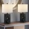 Jonathan Y Stewart 21.5" Farmhouse Wood LED Table Lamp, Black, 2PK JYL1062C-SET2 - alternate 2