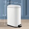 Happimess Roland Mini 2.6-Gallon Step-Open Trash Can, Cotton White HPM1009C - alternate 4