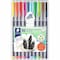 Staedtler Triplus Fineliner 10-piece Porous Point Pens, 0.3 mm Fine Pen Point, Water Based 334 SB10A6 - alternate 1