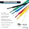 Kable Kontrol 2:1 Polyolefin Heat Shrink Tubing, 3/16in ID, 100ft L, Yellow / Green HS357-S100-YG - alternate 2