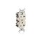 Leviton Plugs&Rcptcls, 20A, 125VAC, Almnd, Nylon 8300-T - alternate 1