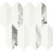 Daltile Eclessia Marble Natural Stone Feather Mosaic Polished, 10.10 SQFT Per Carton, 10PK DA65FEATHERMSPL - alternate 3