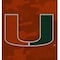 Coverking UNIVERSAL ULTISUEDE SEAT COVER DESIGNER 1PC, UNIVERSITY OF MIAMI ORANGE CAMO, ELA118 USCSELA118 - alternate 2
