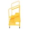 Vestil Adjust Step Stand, 2 Step, Handrail, 48x23, 43.125 Overall Height, Steel, Yellow ASP-48-HR - alternate 5