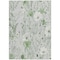 Homeroots 10' X 14' Mint Green And Ivory Floral Washable Indoor Outdoor Area Rug 611161 - alternate 6