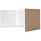 Flipside Corrugated Study Carrels, 12in x 48in, White, PK24 60005-24 - alternate 1