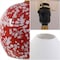 Jonathan Y Felice 17.25" Modern Cottage Floral Ceramic Globe LED Table Lamp, Red/White JYL5508B - alternate 5