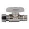 Proline Series 1/2-in F1960 PEX x 3/8-in COMP Chrome Plated Brass Straight Stop 191-862HC - alternate 2