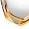Baxton Studio Halen Antique Goldleaf Accent Wall Mirror 255-14115-ZORO - alternate 2