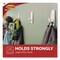 Command General Purpose Hooks, Large, Plastic, White, 5 lb Capacity, 12 Hooks and 18 Strips 17003-CLUB - alternate 4