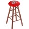 Holland Bar Stool Co Maple Counter Stool, Medium Finish, Wisconsin "Badger" Seat RC24MSMed - alternate 1