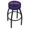 Holland Bar Stool Co 30" 4" Ole' Miss Cushion Seat, Blk Wrinkle Base Swivel Bar Stool L8B130MssppU - alternate 1