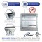 Iliving Silver 772 CFM 12 in. Electric Powered Gable Mount Shutter Fan/Vent ILG8SF12VC - alternate 3