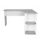 Homeroots 54" Gray Wood L Shape Computer Desk 723779 - alternate 2