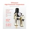 Vevor Air Compressor Filter Regulator Lubricator 3/8 in NPT Semi-Auto 145PSI Max AC3010-03 - alternate 4