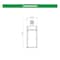 Beyond Led Technology LED Retrofit Flat Head Corn Bulb, Adj Watt 75W-110W, 14080 Lm, Adj CCT 3000K-5000K, 120-277V, EX39 Base 157108 - alternate 4