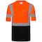 Protectx Short Sleeve T-Shirt, Class 2, Type R, Polyester, Orange, M ST-150SS1-OR1-M-01 - alternate 1