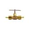 Proline Series Brass 1/4-in COMP x 1/4-in COMP Angle Needle Valve CP-42NLB - alternate 3
