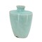 Homeroots 12" Aqua Terracotta Crackle Glaze Round Table Vase 534265 - alternate 3