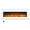 Northwest Wall Mounted Electric Fireplace 50in Heat-Free Fireplace with 10 Color Changing LED Flames 80-WSG02-NH - alternate 1