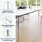 Flash Furniture Wren 72 in x 30 in Adjustable Height Activity Table, Thermal Laminate Top, Standard Legs, White XU-A3072-REC-WHT-T-A-GG - alternate 3