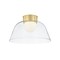 Hudson Valley Lighting Lakeside 20 in. Flush Mount Aged Brass 3520-AGB - alternate 2