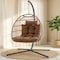 Serenelife Egg Chair with Stand SWC55B - alternate 1