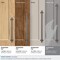 Amerock Davenport 12-5/8 inch 320mm Center-to-Center Gunmetal Cabinet Pull BP36698GM - alternate 2