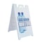 Signmission Ice Cold Water, A-Frame & 2 Decals Installed, Heavy-Duty Plastic Frame SBHD-D-2436-Ice Cold Water - alternate 1