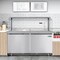 Koolmore 60 in. Commercial Refrigerated Prep Station with Sneeze Guard and Buffet Slide, 12 Pans with Covers KM-RBT-60CSFG - alternate 2